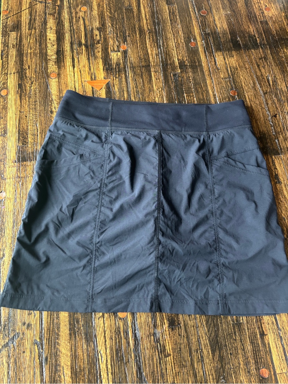 Prana Black A-Line Performance Skirt